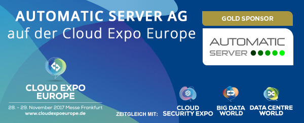 AUTOMATIC SERVER AG auf der Cloud Expo Europe